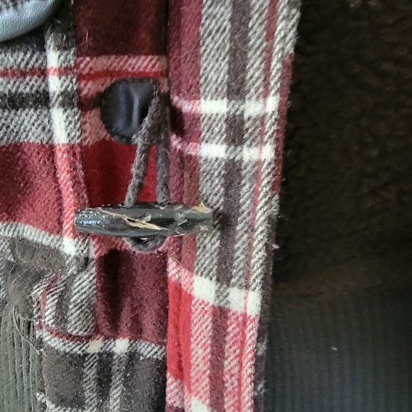 Aeropostale plaid coat junior size medium - Picture 5 of 5